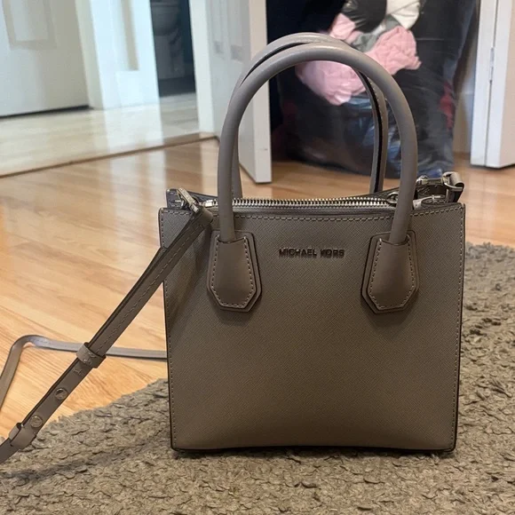 Mercer Medium Saffiano Leather Accordion Crossbody Bag - Picture 1 of 1